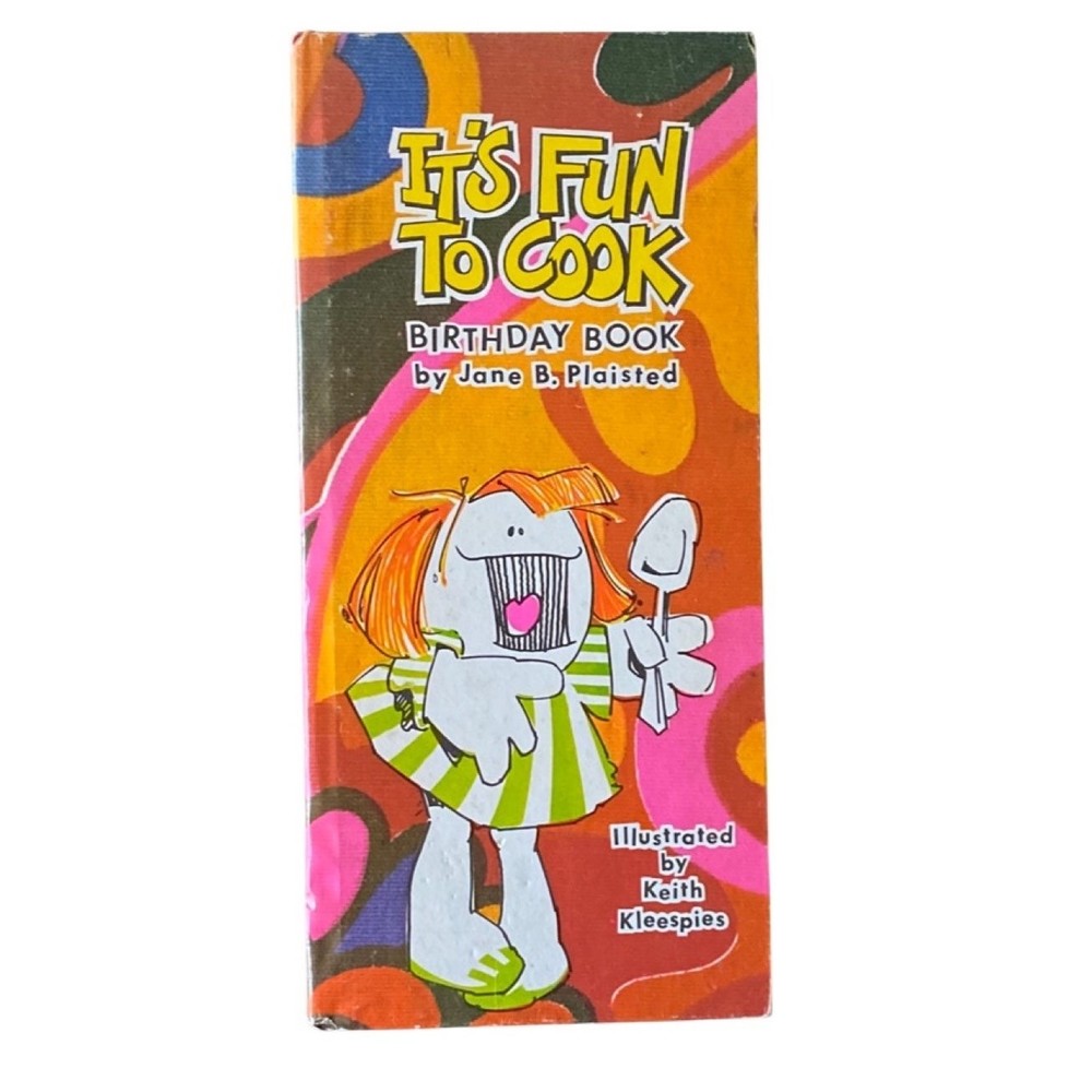 Vintage Cookbook Birthday Greeting Card Keepsake